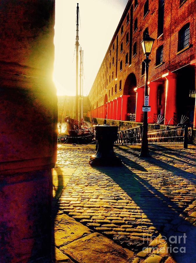 Sunrise At Albert Dock Photograph by Joan-Violet Stretch
