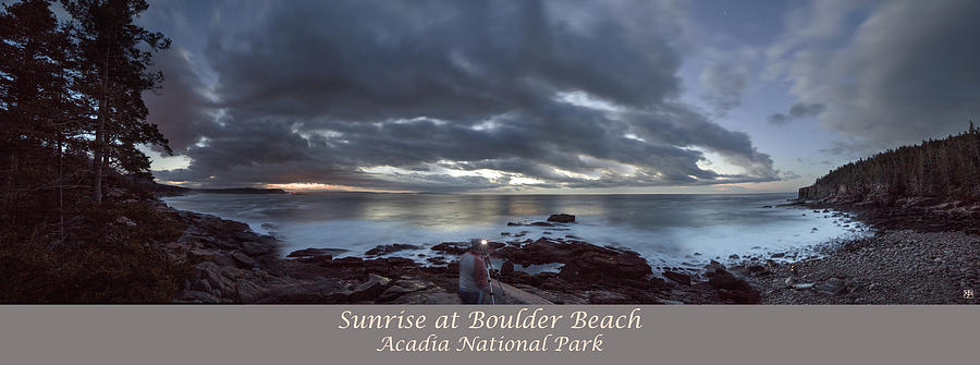 Sunrise at Boulder Beach Photograph by John Meader