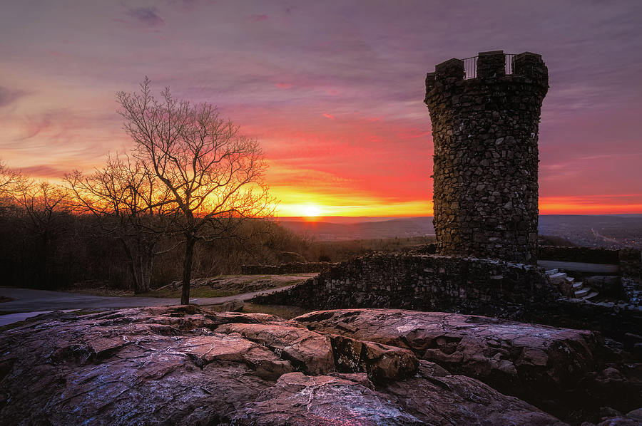 Sunrise at Castle Craig Photograph by Simmie Reagor