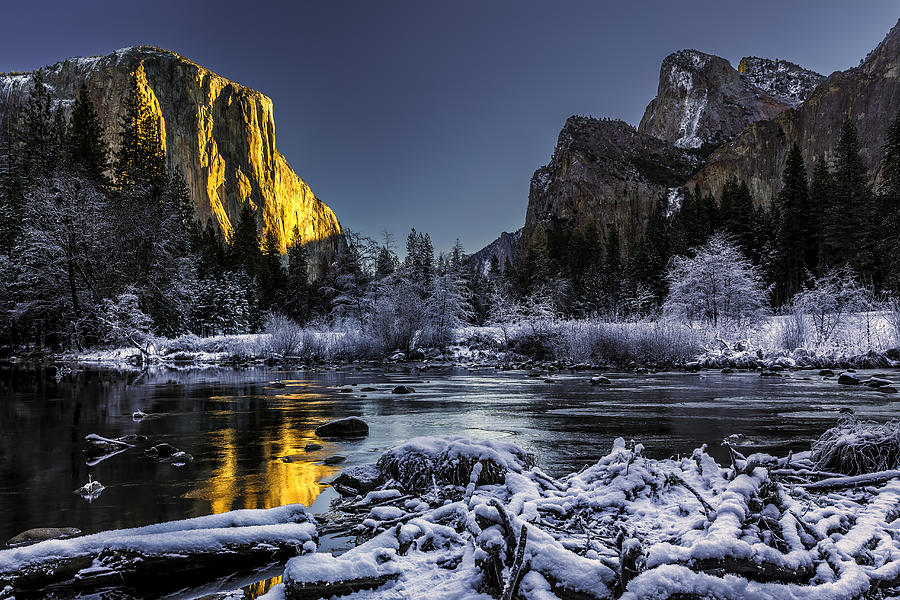 Sunrise at El Capitan Photograph by Don Hoekwater Photography