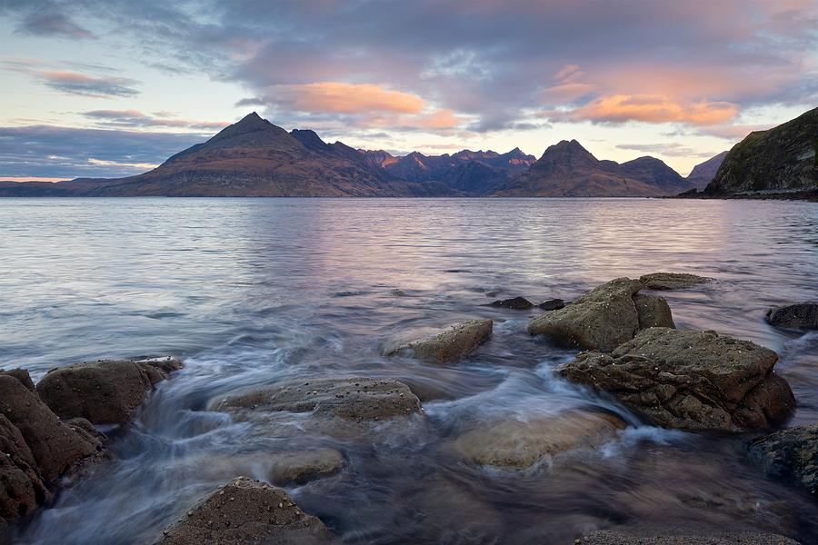 Sunrise at Elgol Photograph by Stephen Taylor