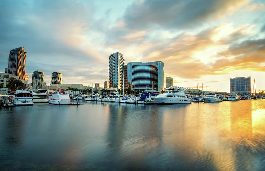 Sunrise At Embarcadero Photograph by Joseph S Giacalone