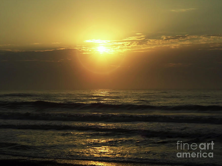 Sunrise At Fernandina Beach Photograph by D Hackett