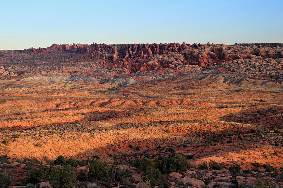 Sunrise At Fiery Furnace In Arches National Park Photograph