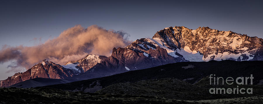 Sunrise At Fitz Roy Patagonia 4 Photograph by Timothy Hacker