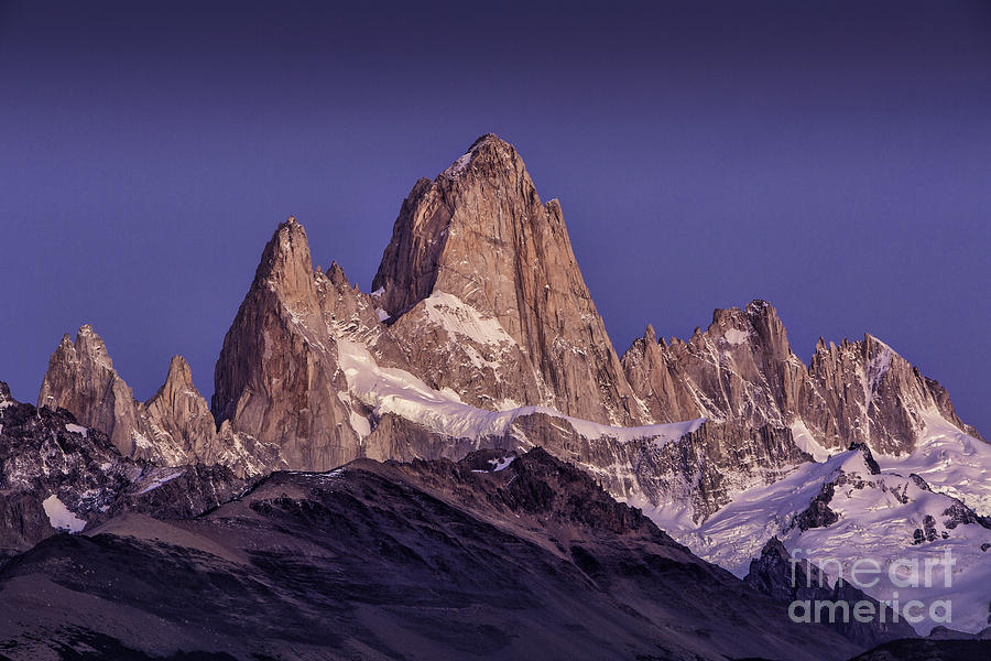 Sunrise At Fitz Roy Patagonia 7 Photograph by Timothy Hacker