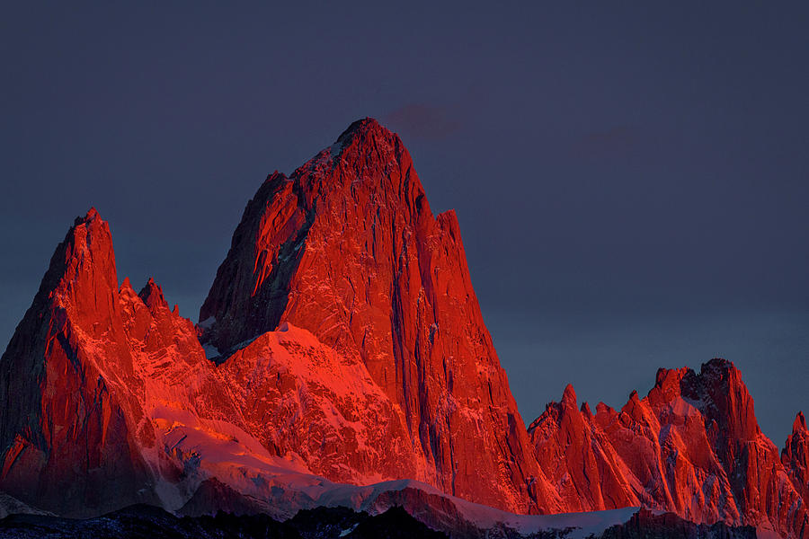 Sunrise at Fitz Roy Photograph by Stuart Litoff