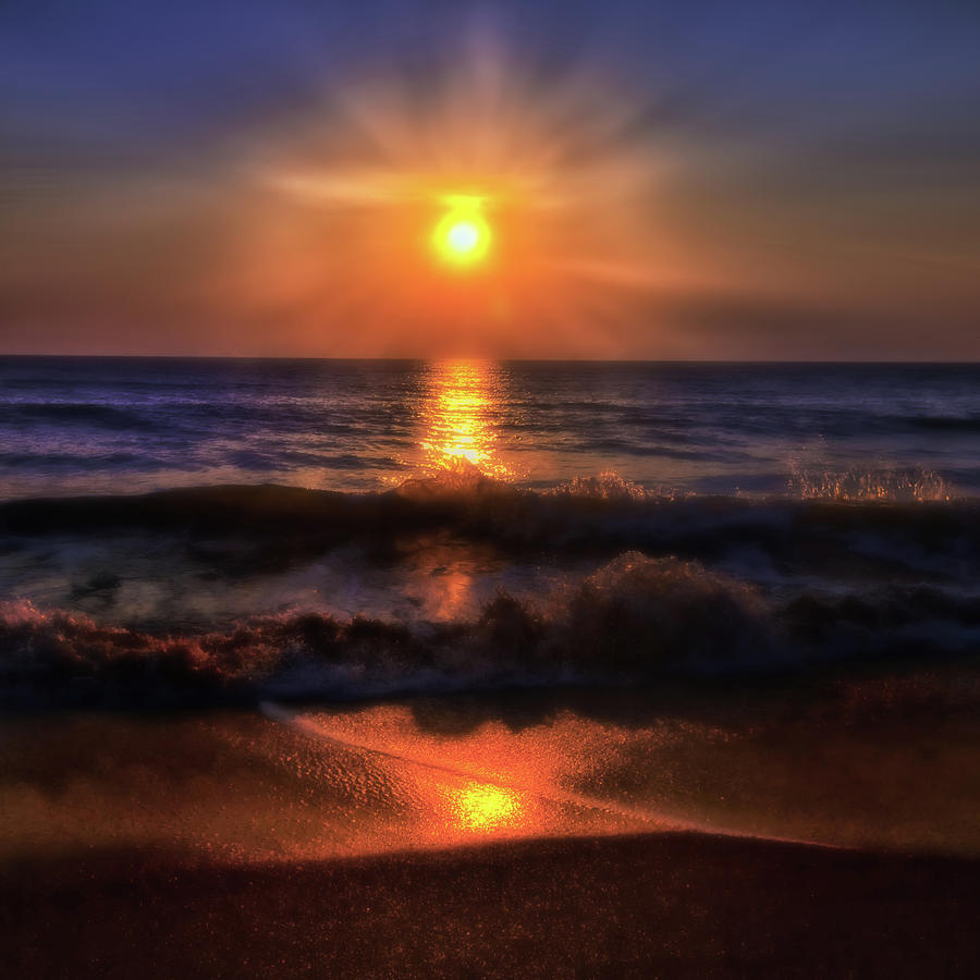 Beach Photograph - Sunrise At Flagler Beach 009 by George Bostian