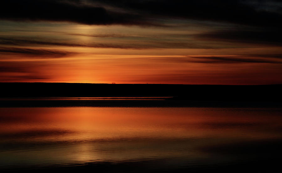 Sunrise at Freezeout Lake Photograph by Whispering Peaks Photography