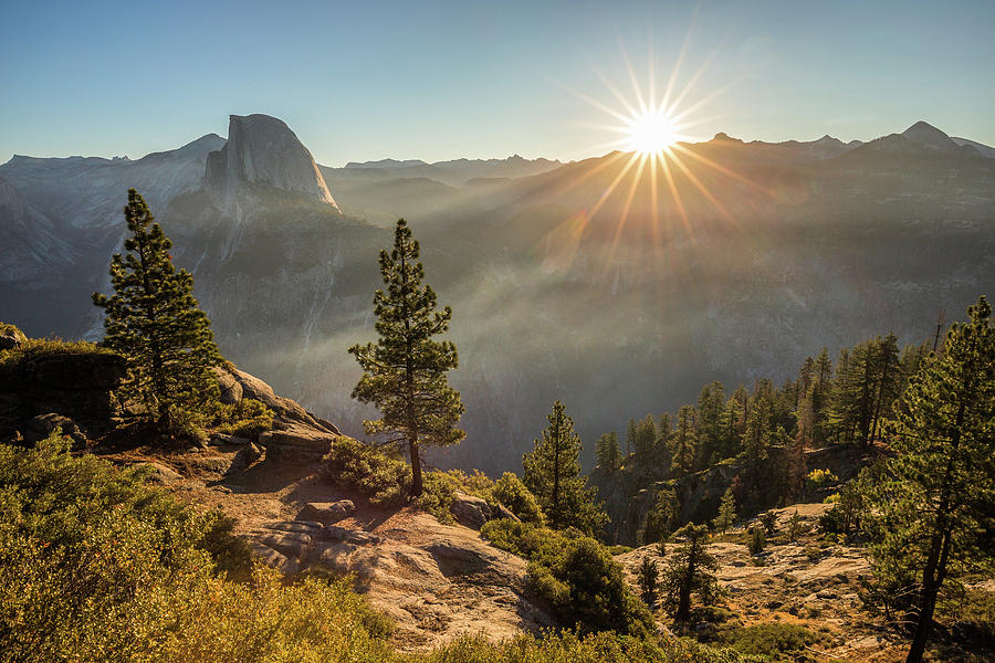 Sunrise at Glacier point Photograph by Davorin Mance