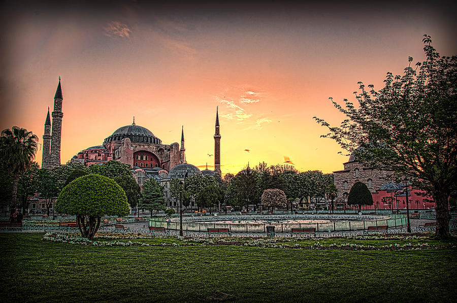 Sunrise at Hagia Sophia Photograph by Kevin McClish