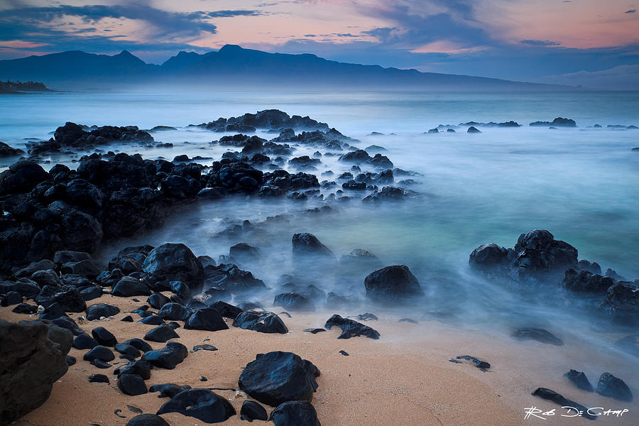 Paradise Photograph - Sunrise at Hookipa - Sunrise at Hookipa Beach in Maui by Nature  Photographer