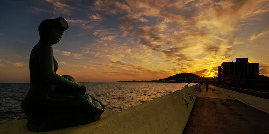 Sunrise at Jeju Island Photograph by Ng Hock How