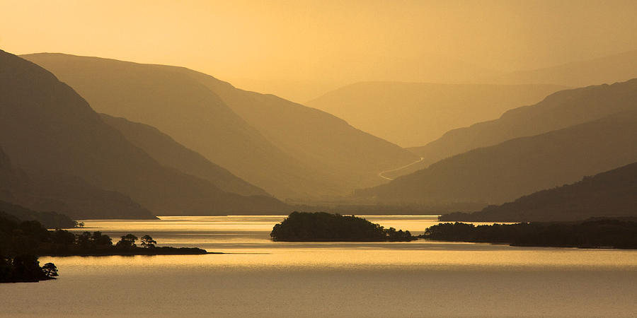 Sunrise at Loch Maree Photograph by John McKinlay