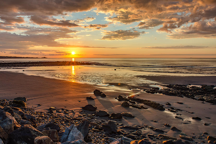 Sunrise at Long Sands Photograph by Thomas Lavoie