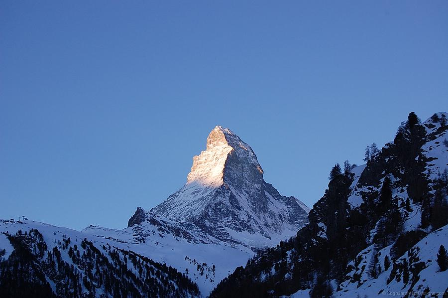 Matterhorn Photograph - Sunrise at Matterhorn by Leslie Thabes