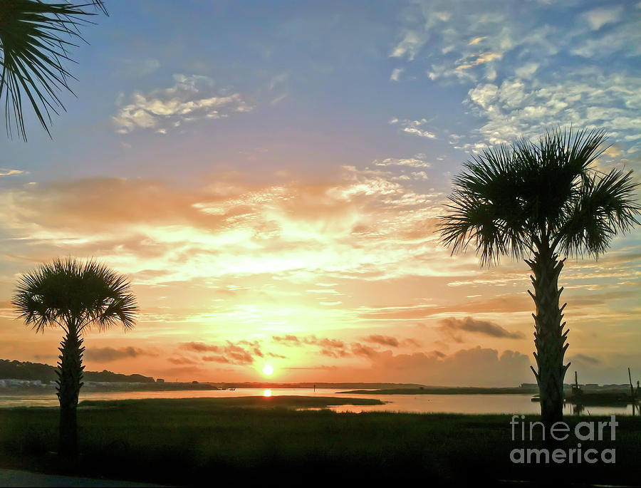Sunrise at Ocean Isle Photograph by Kerri Farley