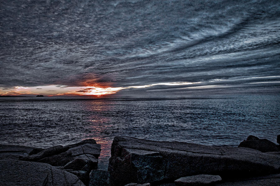 Sunrise at Otter Cliffs #7 Photograph by Stuart Litoff