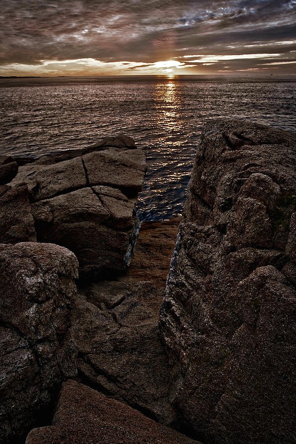 Sunrise at Otter Cliffs #9 Photograph by Stuart Litoff