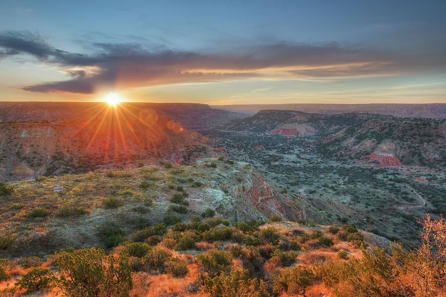 Sunrise at Palo Duro Canyon, Texas 4 Photograph by Rob Greebon
