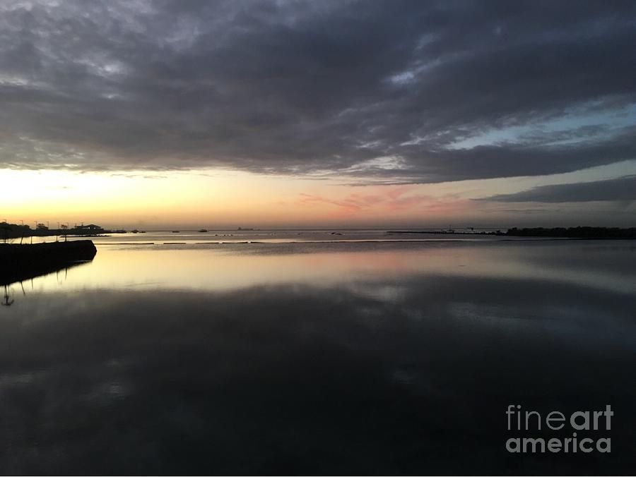 Nature Photograph - Sunrise At Panglao Bay by Kay Novy