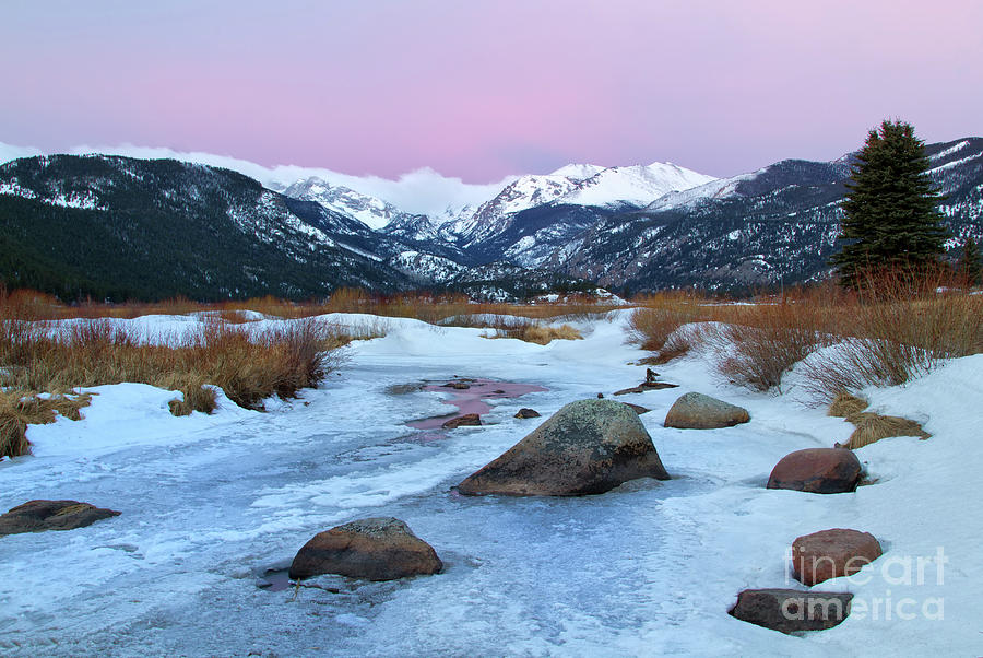 Sunrise at Rocky Mountain National Park Photograph by Ronda Kimbrow