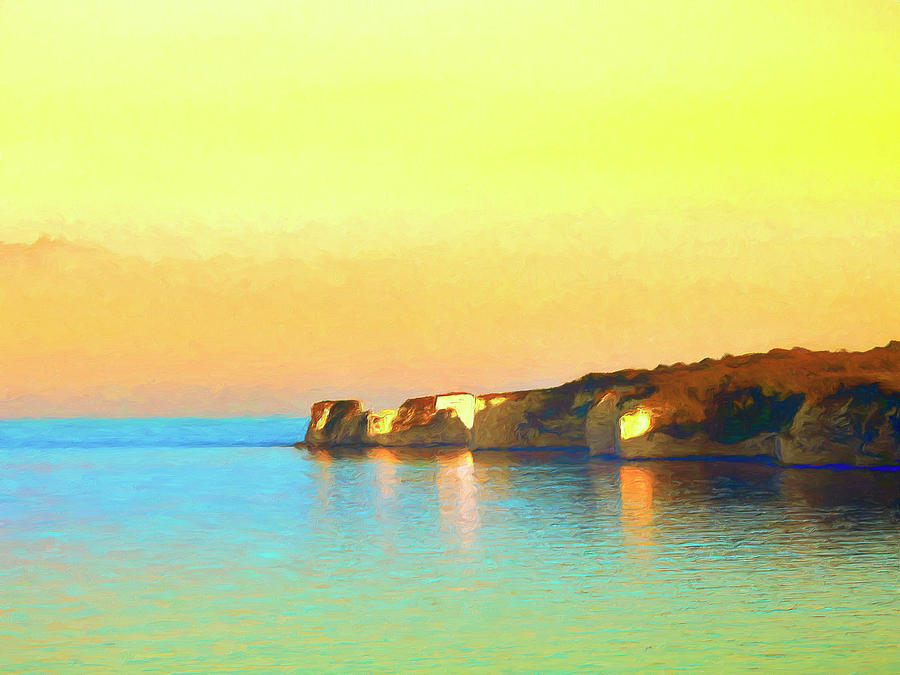 Sunrise at Seacliffs Painting by Dominic Piperata