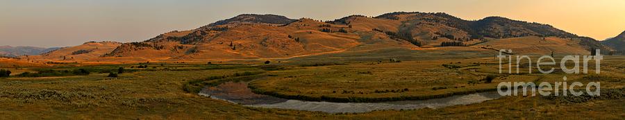 Yellowstone National Park Photograph - Sunrise At Slough Creek by Adam Jewell