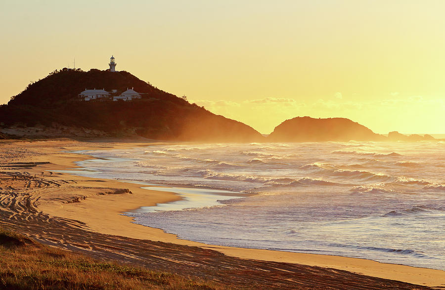 Sunrise at Sugarloaf Point Photograph by Nicholas Blackwell