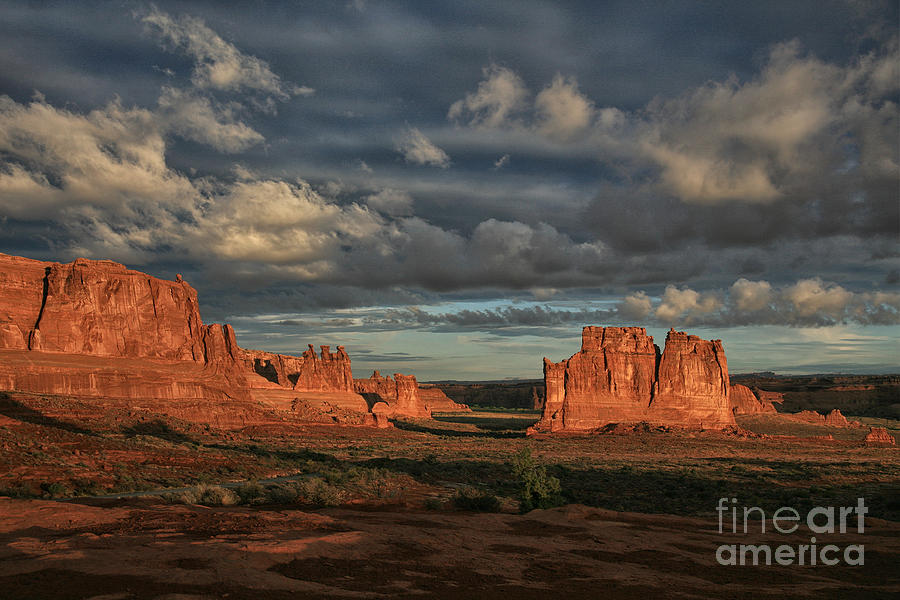 Sunrise at the 3 Gossips Photograph by Timothy Johnson