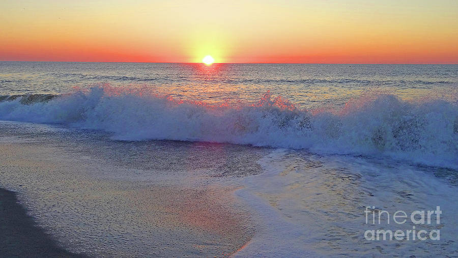 Sunrise at the Beach Photograph by Eunice Warfel