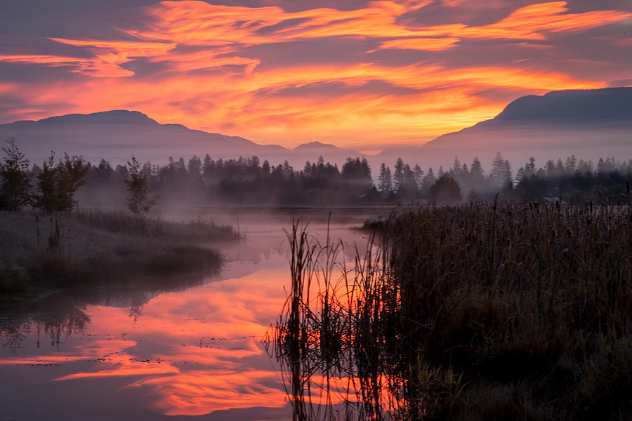 Sunrise at the Lakes Photograph by Jack Bell