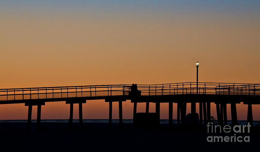 Sunrise at the Pier Photograph by Diane LaPreta