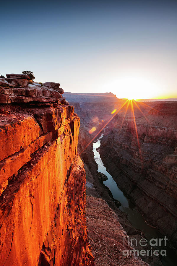 Sunrise at Toroweap point, Grand Canyon, USA Photograph by Matteo Colombo
