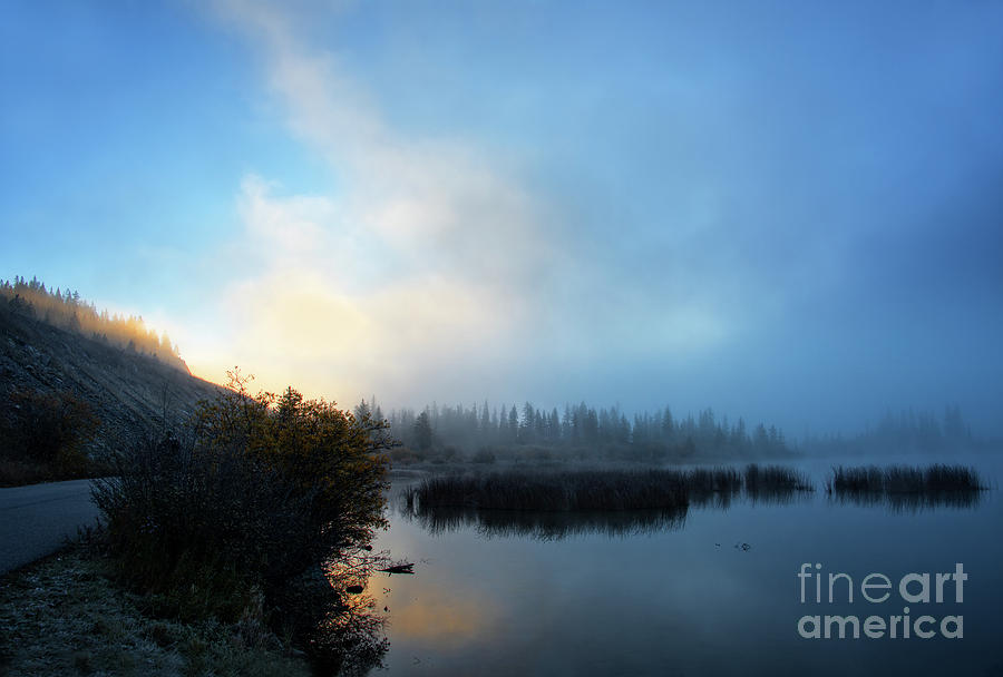 Sunrise at Vermilion Lake Photograph by Ed McDermott