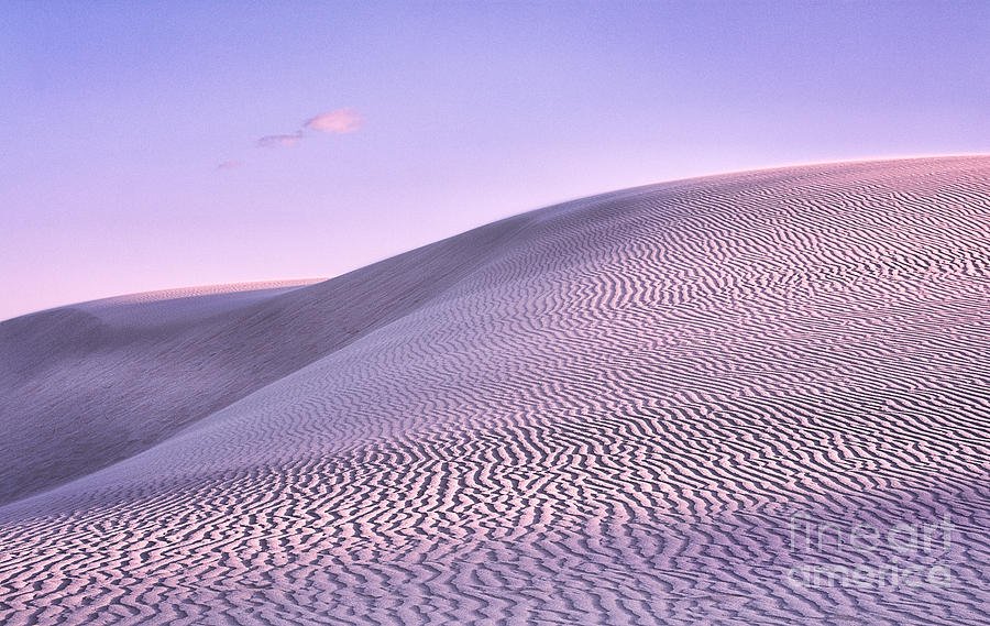 Sunrise at White Sands Photograph by Susan Warren
