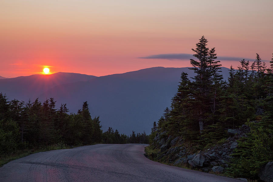 Sunrise Auto Road Photograph by White Mountain Images