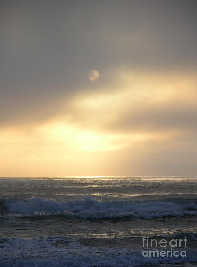 Sunrise Behind The Cloud 7-26-15 Photograph by Julianne Felton