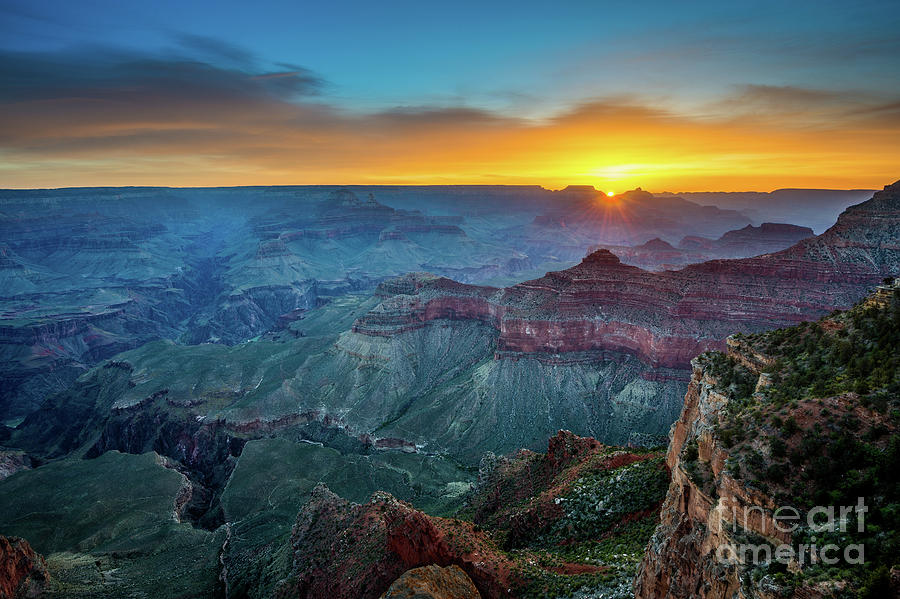 Sunrise Canyon Photograph by Jamie Pham - Fine Art America