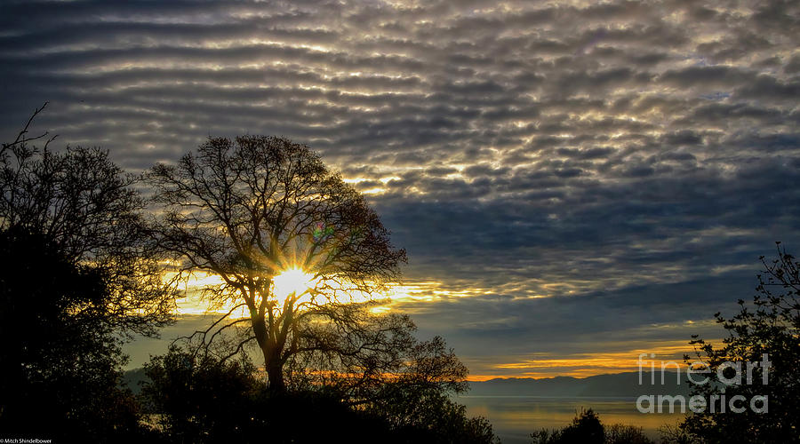 Sunrise Clearlake 2 Photograph by Mitch Shindelbower