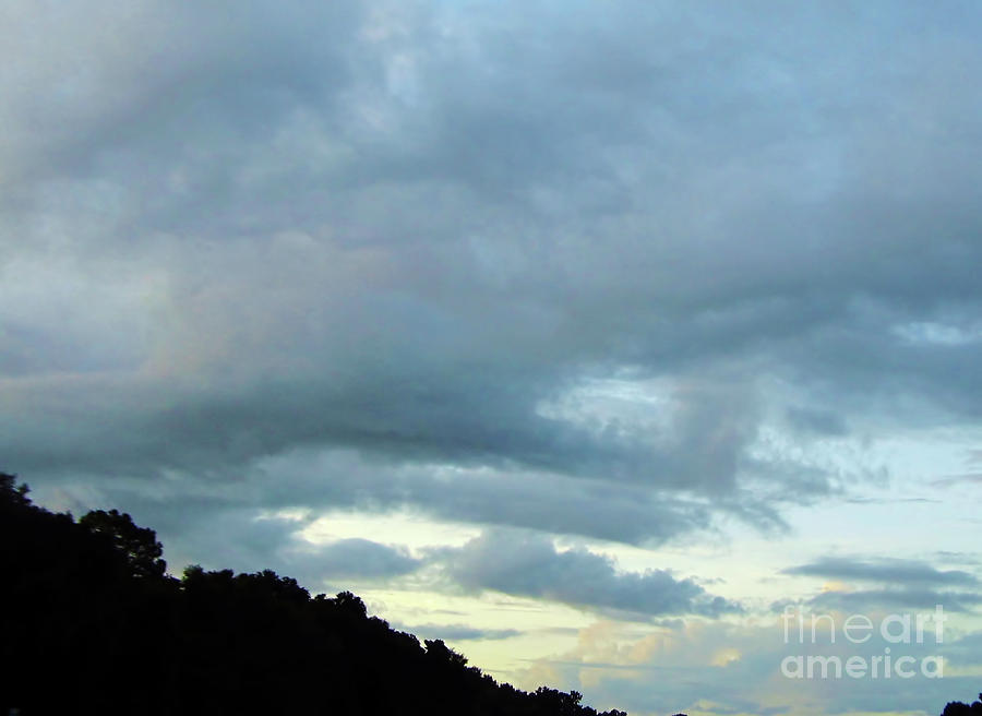 Sunrise Clouds Photograph by D Hackett