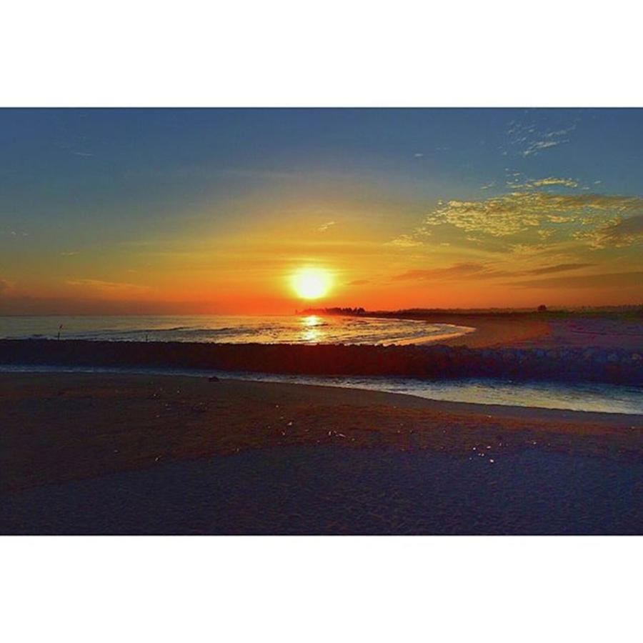 Beach Photograph - Sunrise Di Kampung Pantai Tercinta #sun by Bang Prossa
