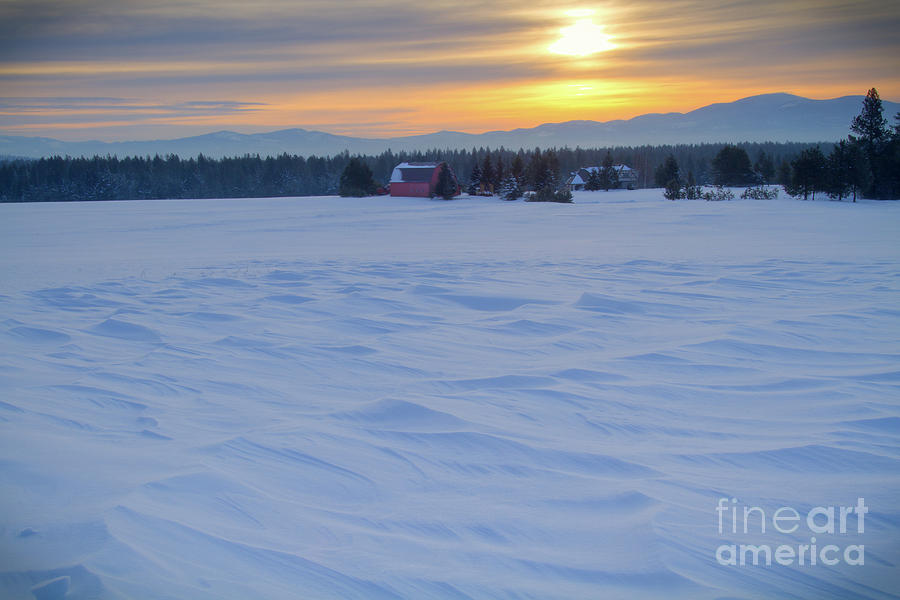 Sunrise Drifts Photograph by Idaho Scenic Images Linda Lantzy