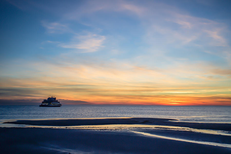 Sunrise Ferry Ride Photograph