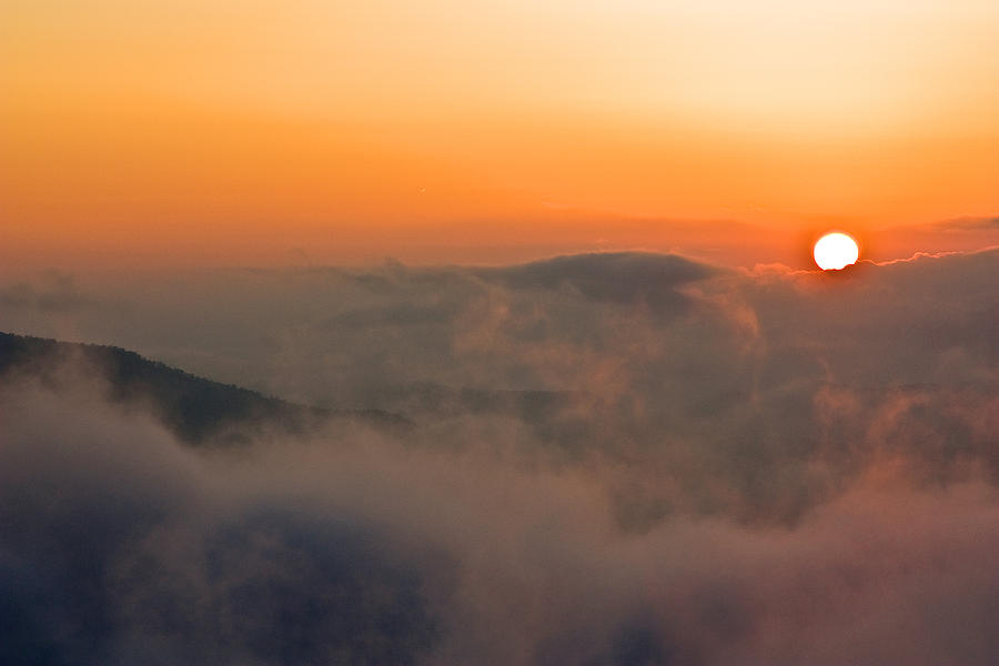 Sunrise from above. Photograph by Itai Minovitz - Fine Art America