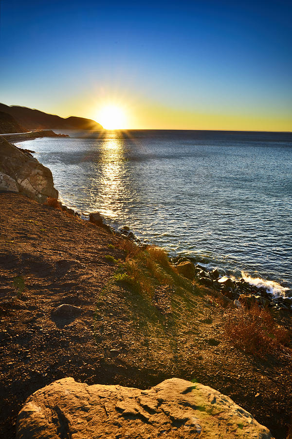 Sunrise From Point Mugu  Photograph by Joseph Hollingsworth