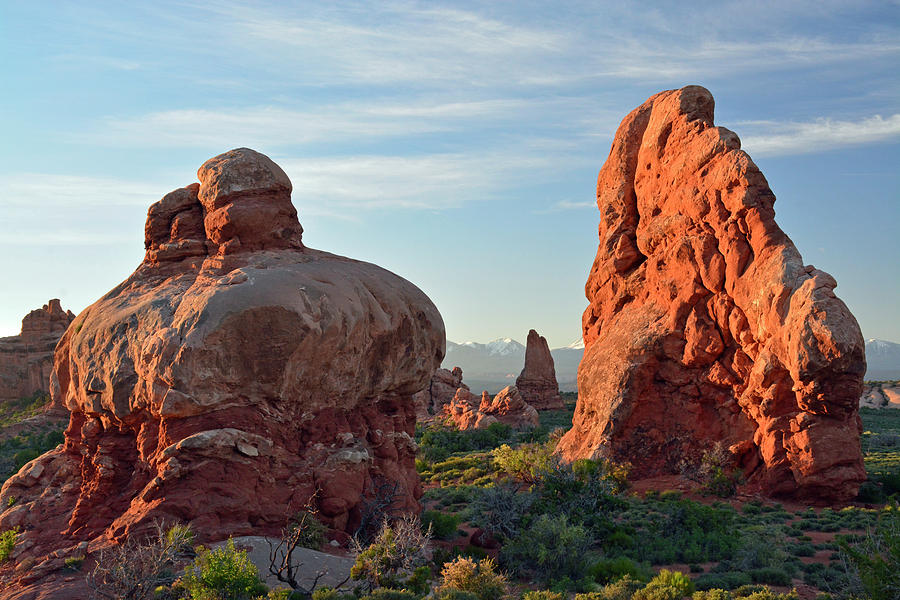 Sunrise in Arches National Park Photograph by Bruce Gourley