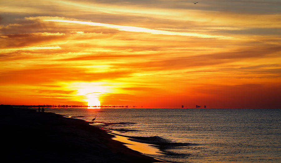 Sunrise in August Photograph by Gary Oliver