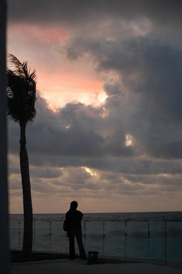 Sunrise in cancun Photograph by Barbara J Blaisdell
