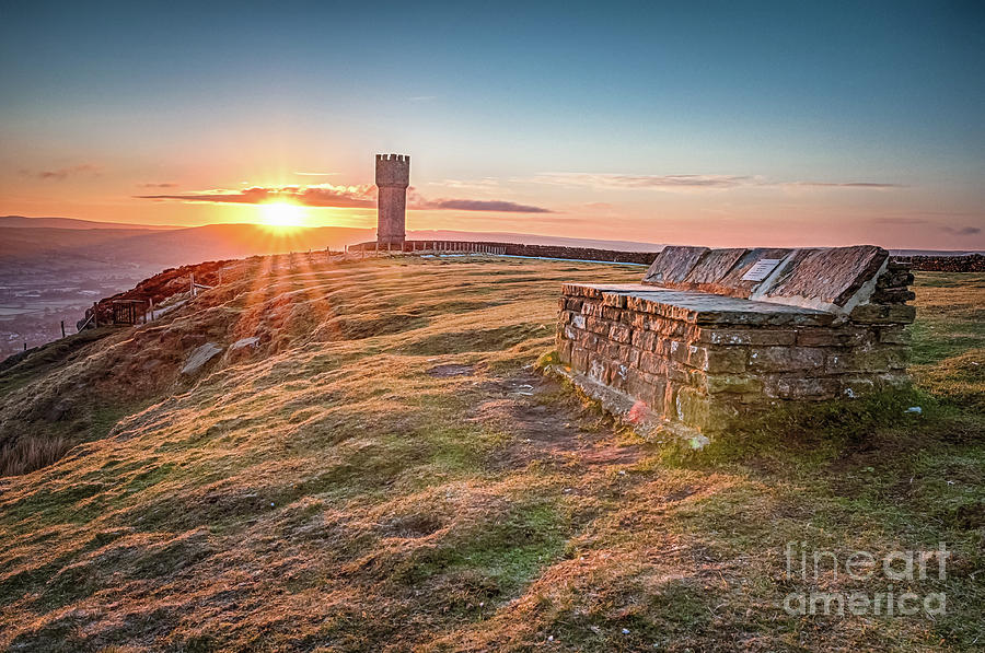 Cowling Photograph - Sunrise in Cowling on last day of April by Mariusz Talarek